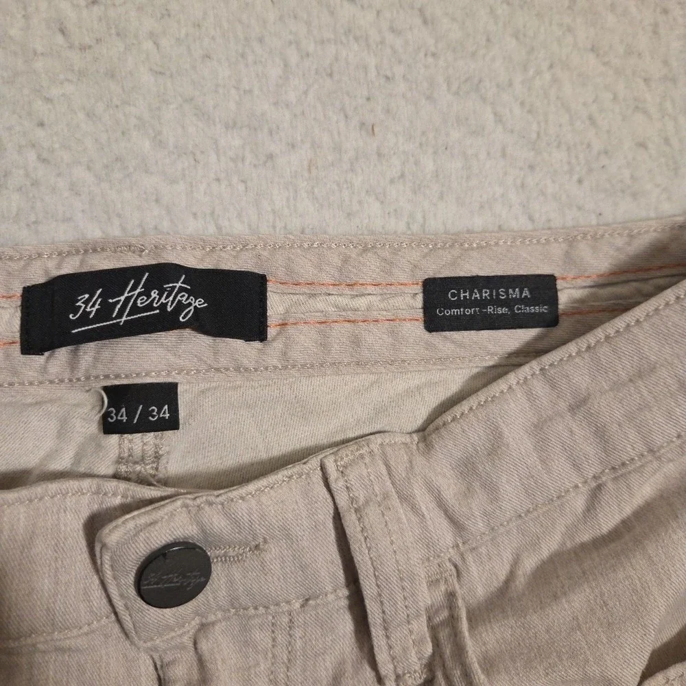 34 Heritage Charisma Comfort Rise Classic Pants Men's 30x25‎ Tan